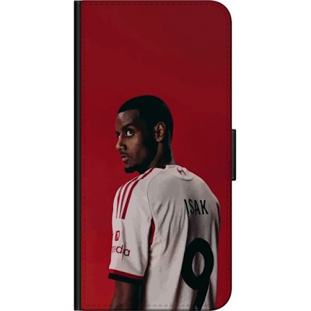 Kompatibelt Lommeboketui til Samsung Galaxy Note 10 Lite Alexander Isak plakat Newcastle United Norges landslag spiss nr 9 Premier League angrep kunst