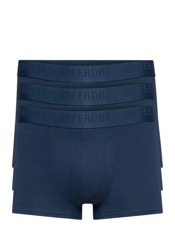 Trunk Multi Triple Pack Boksershorts Blå Superdry