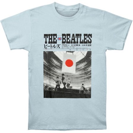 The Beatles Unisex Vuxen At The Budokan T-Shirt L Ljusblå
