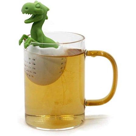 Dinosaur Te-si, Læk Silikon Te-si Te-infuser Te