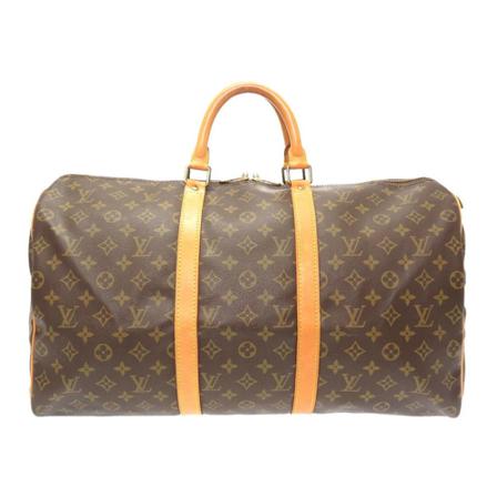 Louis Vuitton Vintage, Weekend Bags Bruin, unisex, Maat:ONE Size