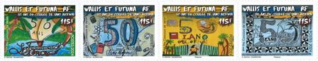 Wallis & Futuna - College de Lano Alofivai - Postfrisk sæt 4v