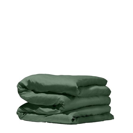 Hairlust Silky Bamboo Duvet Cover Olive Green 150 x 210 cm, Tøj & Bolig, Sengetøj, Sengesæt