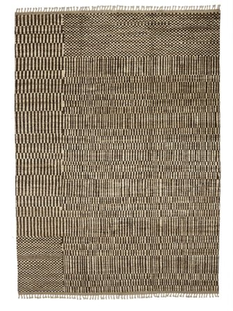 Berber Style Rug Hand Knotted 312X438 Afghanistan