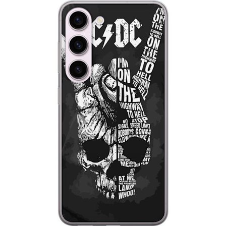 Kompatibelt Mobilskal till Samsung Samsung Galaxy S23 AC DC Rockband Musik Gitarr