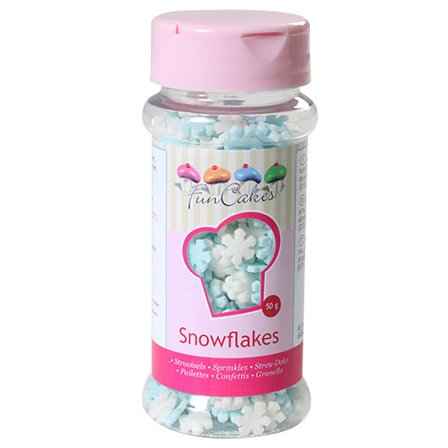 Glitter Krymmel Snefnug Mix