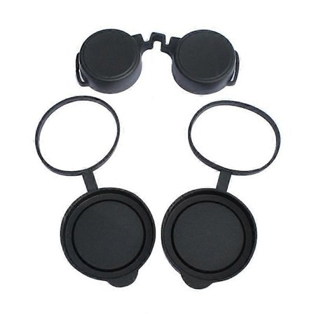 Kikkert Beskyttende Gummi Objektivdæksler 42mm/50mm Kikkert Okulardæksel Teleskopdæksel Linsebeskyttelse [db]