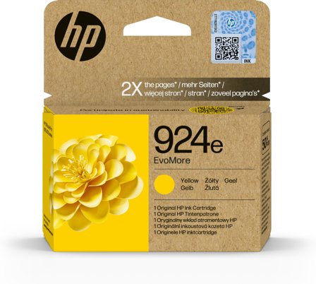 HP HP/Ink924e EvoMore YL Original Ink Ca