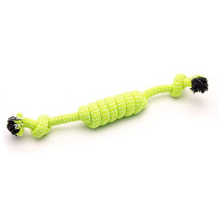 Tauleke / Biteleke Hund - Flettet tau i flere farger