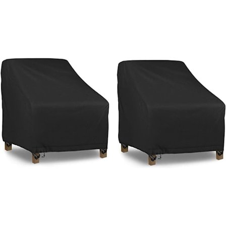 2-pack stolskydd för uteplats, djup sits fåtölj vardagsrum vattentät