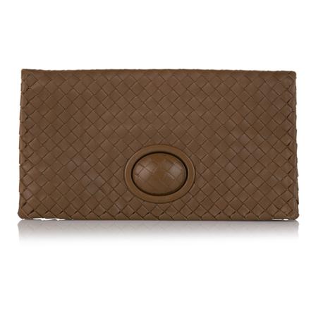Bottega Veneta Vintage Pre-owned Tass , Bruin , Dames , Maat: ONE Size Vintage Tassen