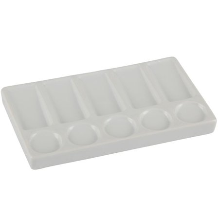 Daler-Rowney Artists porcelænspalette rektangulær 22x20 cm