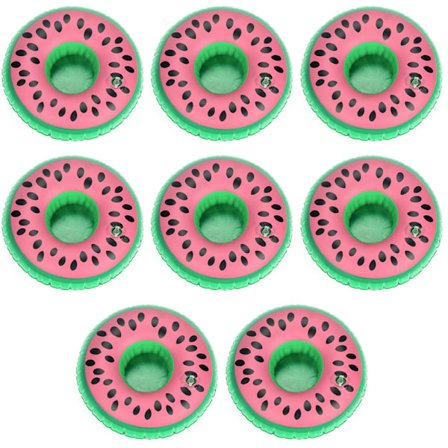 Uppblåsbara flytande dryckeshållare, dryckesflottar uppblåsbara-FD-