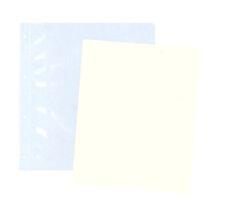 Lomme med blankoblad