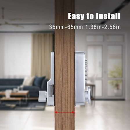 Mekanisk dør lås Vandtæt dør låse Digital kode kombination dør låse