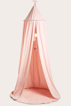 Newbie | Lukuteltta tupsuilla Pinkki ONE SIZE | Pinkki