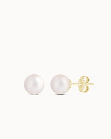 Akoya pärlörhängen i 18K guldguld