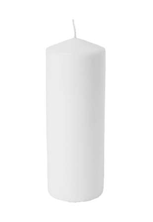 Åhléns Home Blockljus 18 cm Ljus & ljusstakar Vit ONESIZE