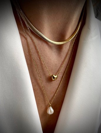 Bud to rose Dawn Neck 40 - Gold - ONE SIZE