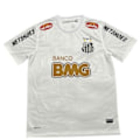 Kausi 1213 Brasilian Santos pelipaita Santos vuosipäiväpainos nro 11 Neymar jalkapallopaita valkoinen M