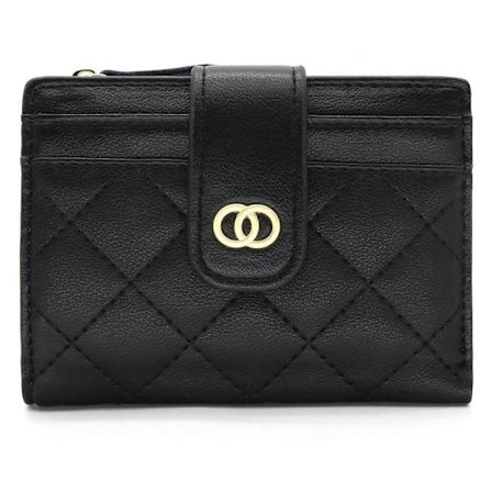 Kampanjesalg Veske Dame Liten Veske Dame PU Lær Organizer Glidelås Myntveske Bifold Liten Clutch