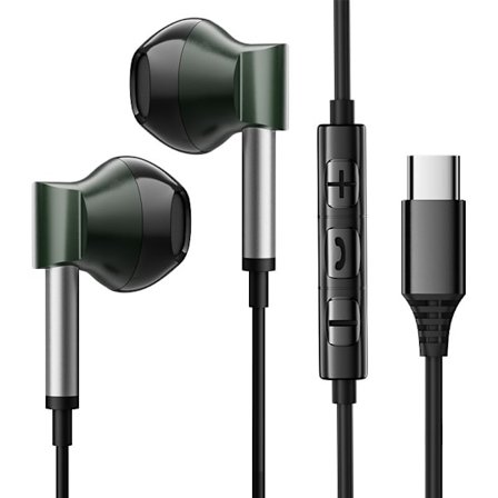 USB C-hovedtelefoner til Samsung Galaxy S22 Ultra S21 FE S20 A53 USB C-hovedtelefoner