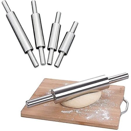 Rustfritt stål kjevle med non-stick belegg for bakverk