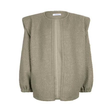 Ambika, Teddy jas Beige, Dames, Maat:ONE Size