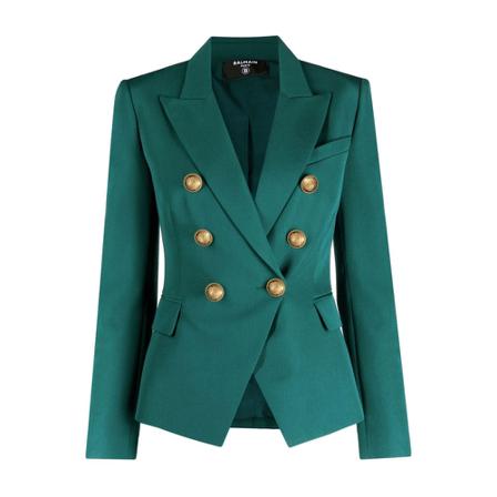 Balmain Blazer Grøn, Dame