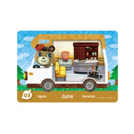 NFC-spillkort for Animal Crossing Welcome Series kompatibel wi