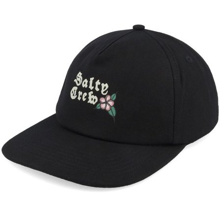 Salty Crew - Svart snapback Keps - Hopper Canvas Black A-Frame Snapback @ Hatstore