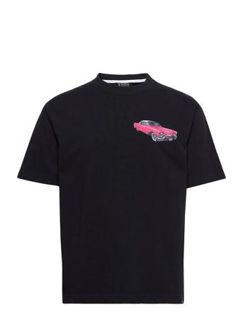Photo Printed Artwork T-Shirt In Organic Cotton Black Scotch & Soda