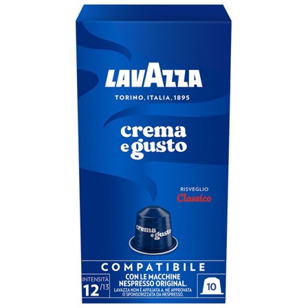 Lavazza Crema e Gusto Classico Kaffekapsler, 10 stk