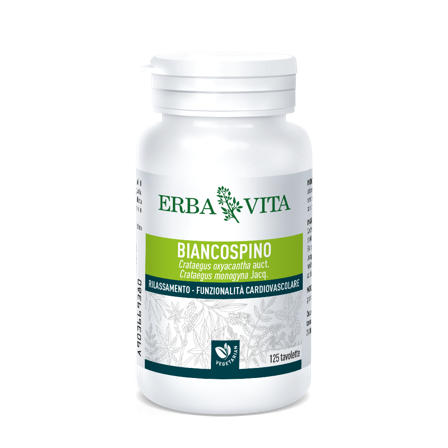 Erba Vita Biancospino 125 Tavolette 400mg