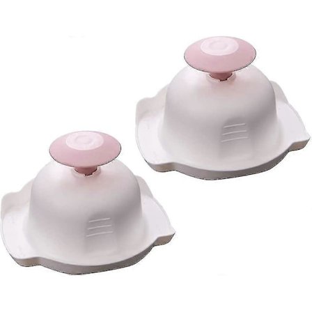 2 Stycken Plast Anti-skär Handskydd Fingerskydd Mandolin Skivare Rivjärn Mat Säkerhetshållare