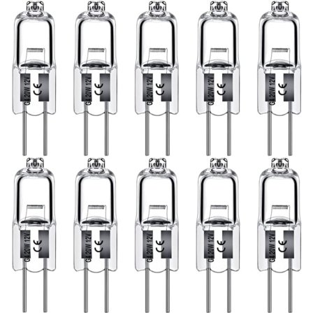 G4 Halogenpærer 20W 12V - Varm hvid - 10-pak 20W 10 stk 20W 10 stk