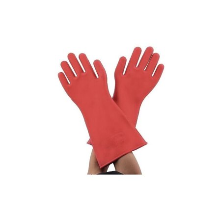 Højspændings Elektriker Linjemand Elektrisk Isoleret Gummihandsker - 12KV Sikkerhed Elektrisk Beskyttende Arbejdshandsker