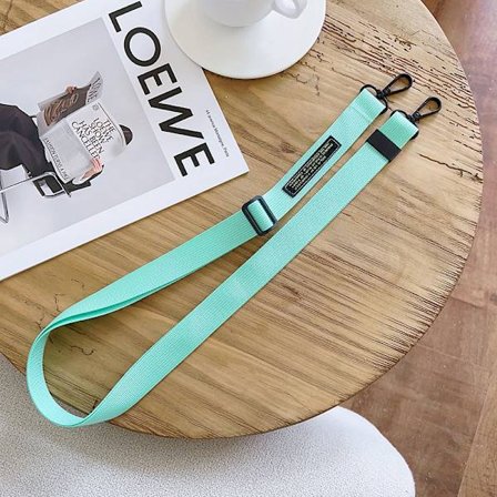 Minimalistisk mobiltelefonhängsnöre, bredband utan åtdragning runt halsen, nyckelring, telefonrep kan hängas diagonalt, ID-kortshållare för arbete