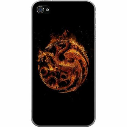 Apple Iphone 4 Genomskinligt Skal House Of The Dragon