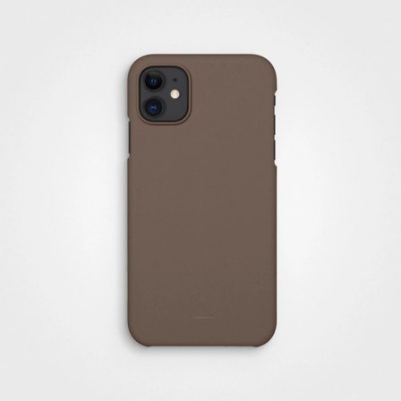 Plastic Free Phone Case Earth Brown, Made From Plants | agood company, iPhone 11