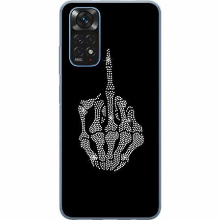 Xiaomi Redmi Note 11s Genomskinligt Skal Fuck You Bling