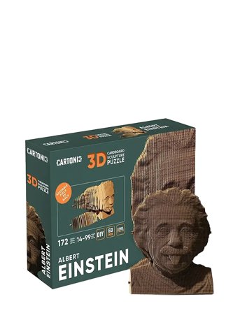 Cartonic 3D Puslespil Einstein Brown Cartonic
