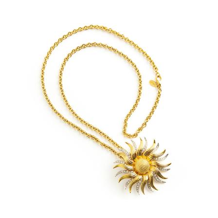 Kenneth Jay Lane Pre-owned, Pre-owned Jewellery Geel, Dames, Maat:ONE Size