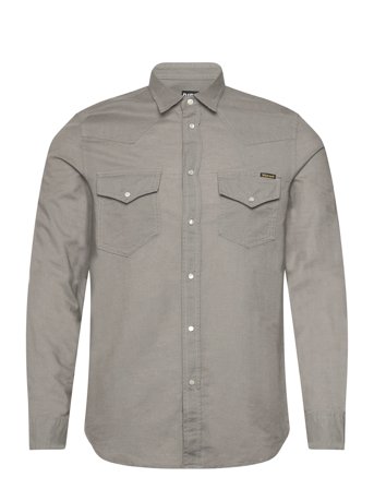 Diesel S-East-Long-Hs Camicia - Grey - M