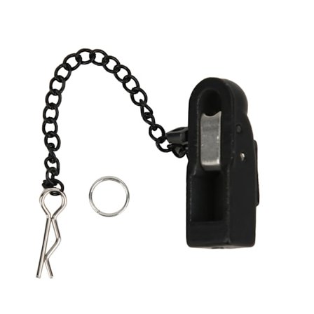 Svart metall tilhengerfeste tilkoblingskomponent tilbehør for 90046/90047/TRX4 1/10 RC Crawler bil