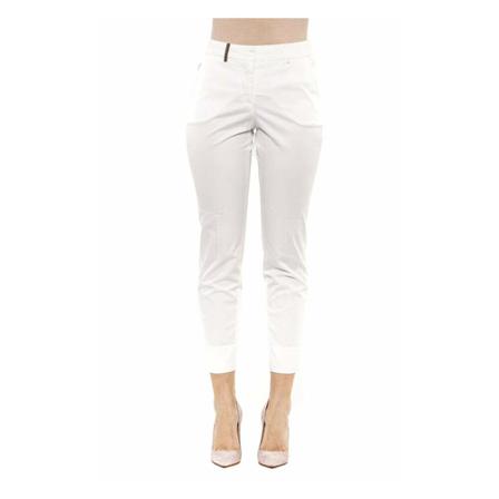 Peserico, Pants Wit, Dames, Maat:XS