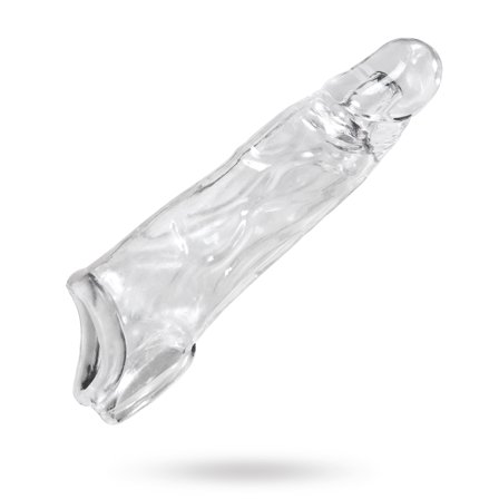 Vuxen: Crystal Clear Penis Sleeve