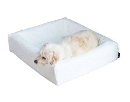 BiaBed - Cover Premium Bouclé No 4, 70x85x15cm, Hvit - Hund - Hundesenger & puter - Hundemadrasser & hundesenger - ZOO.no
