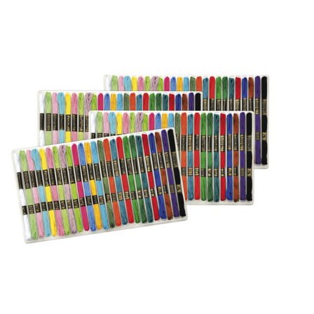 PLAYBOX Broderigarn 100/fp - Lyreco - Skola och förskola - Hobbymaterial - Garn