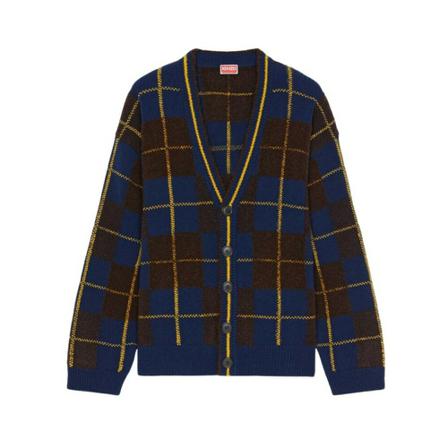 Kenzo Cardigans Blå, Herre